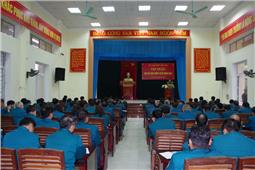 Bộ CHQS tỉnh Bắc Kạn tập huấn cán bộ dân quân tự vệ